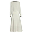 Rochie Albă De Artă De Epocă Anilor 40