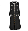 Rochie De Artă Neagră De Epocă Anii 40
