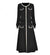Rochie De Artă Neagră De Epocă Anii 40