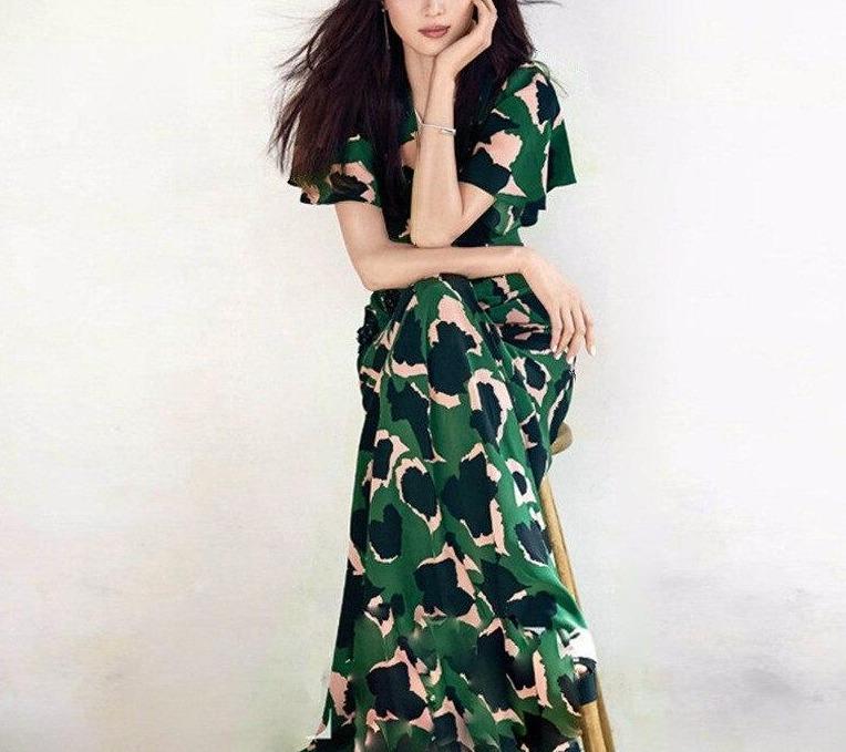 Rochie Vintage Din Bumbac Anii 40