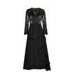 Rochie De Designer Vintage Anilor 40 Negru