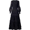 Rochie De Epocă Cu Lanternă Neagră Anilor 40