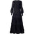 Rochie De Epocă Cu Lanternă Neagră Anilor 40