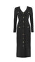 Rochie Neagră Bodycon De Epocă Anii 40