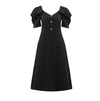 Rochie Neagră Vintage Anilor 40