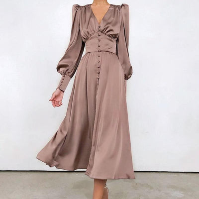 Rochie Maro Din Satin Vintage Anilor 40