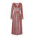 Rochie Uni Vintage Anii 40 Roz