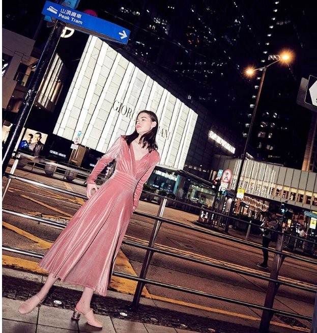 Rochie Uni Vintage Anii 40 Roz