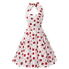 Rochie Vintage Anilor 50 Cherry