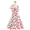 Rochie Vintage Anilor 50 Cherry
