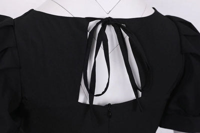 Rochie Neagră Vintage Anilor 50