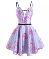 Rochie Vintage Anii 50 Violet