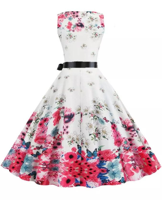 Rochie De Volum Vintage Anilor 50