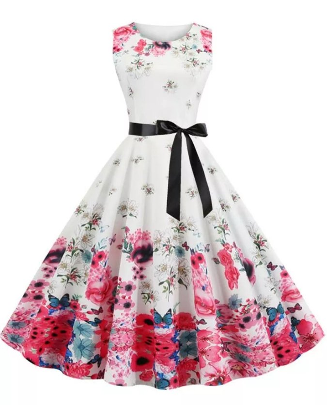 Rochie De Volum Vintage Anilor 50