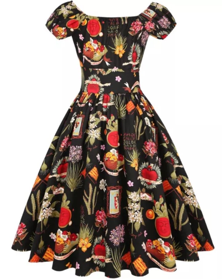 Rochie Vintage Anilor 60 Plus Marime Navy