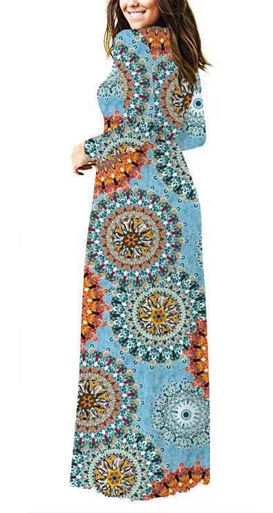 Rochie De Flori Hippie