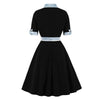 Rochie Neagră De Toamnă Vintage