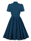 Rochie Preppy Vintage Albastra