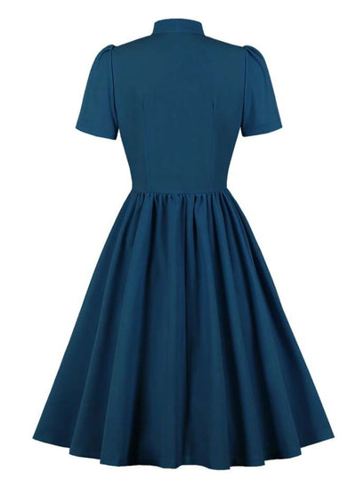 Rochie Preppy Vintage Albastra