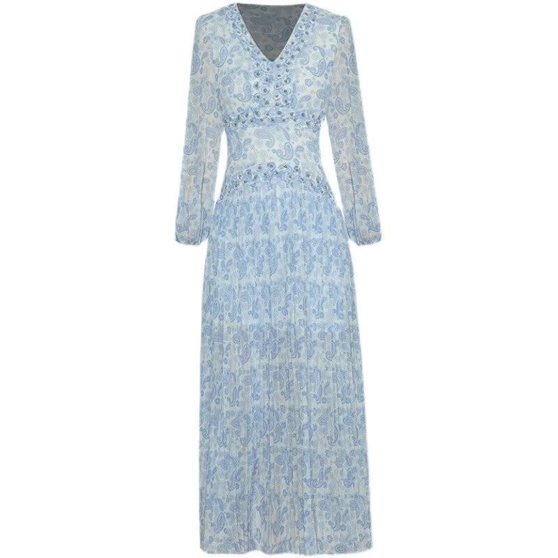 Rochie Albastra Vintage