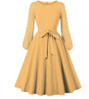 Rochie Galbenă Boemă De Epocă