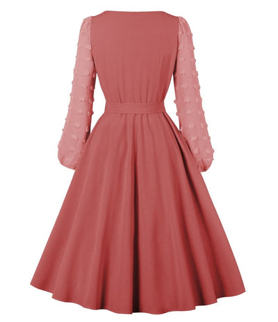 Rochie Vintage Boema Roz