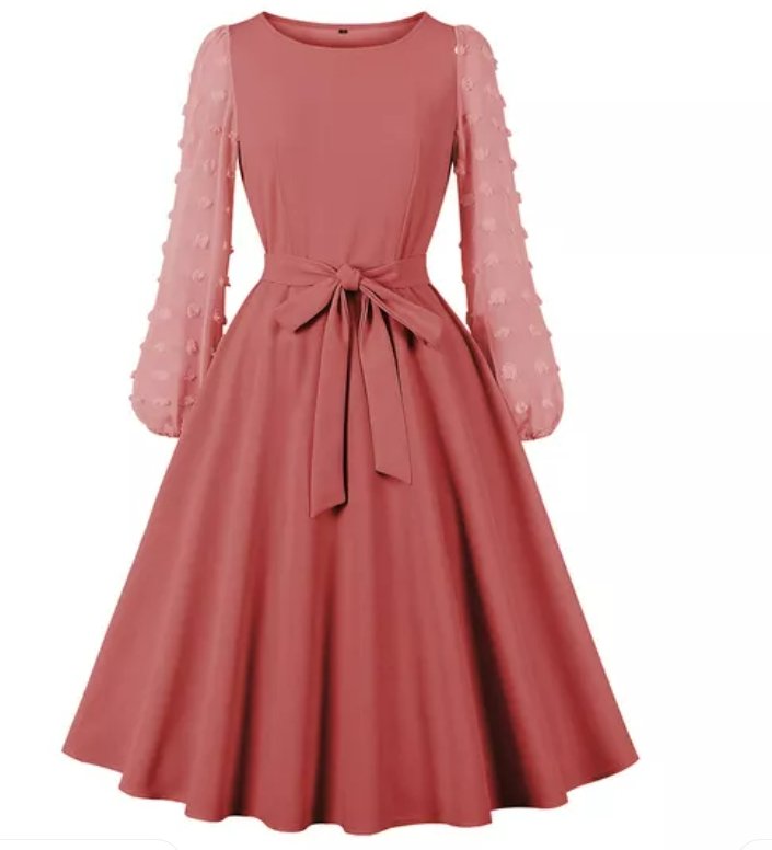 Rochie Vintage Boema Roz
