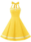 Rochie Boogie Woogie Galben Vintage
