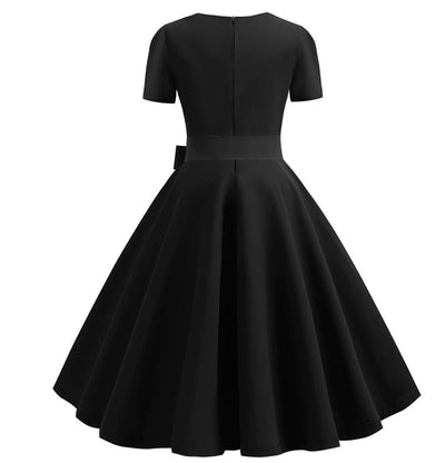 Rochie Boogie Woogie Vintage Neagra
