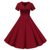 Rochie Vintage Nasturi Bordeaux