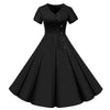 Rochie Vintage Nasturi Negri
