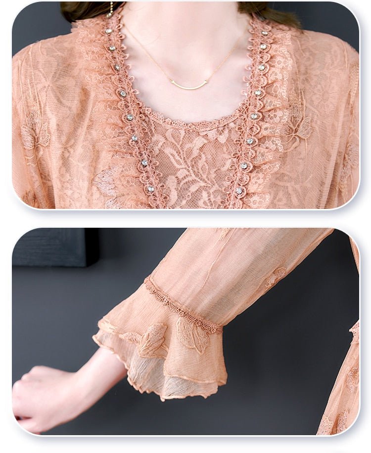 Rochie Vintage Cu Broderie Florală