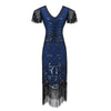 Rochie Charleston De Epocă Albastră