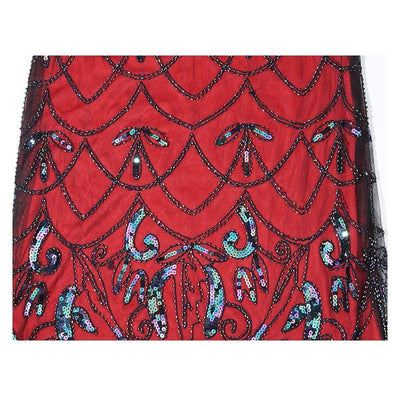 Rochie Vintage Roșie Charleston