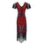 Rochie Vintage Roșie Charleston