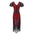 Rochie Vintage Roșie Charleston