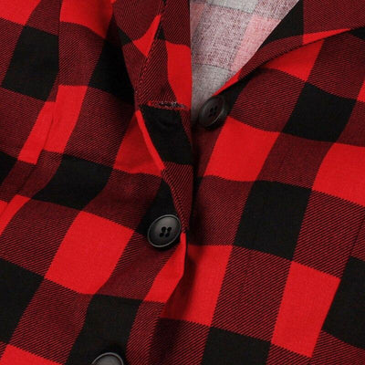 Rochie Cămașă Vintage Check