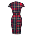 Rochie Vintage Cu Decolteu Pătrat