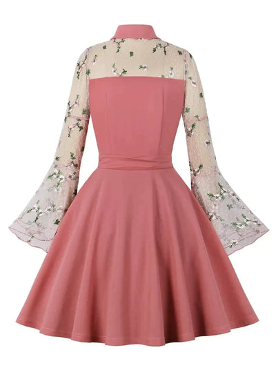 Rochie Vintage Cu Guler Peter Pan