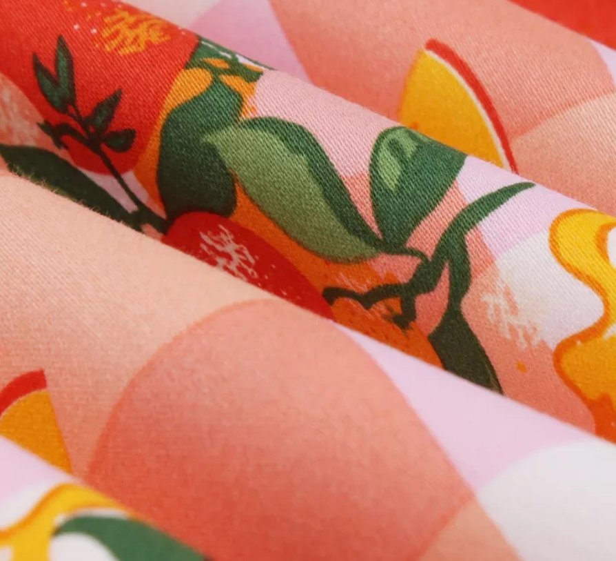 Rochie Vintage Cu Decolteu Rotund Cu Flori Roz