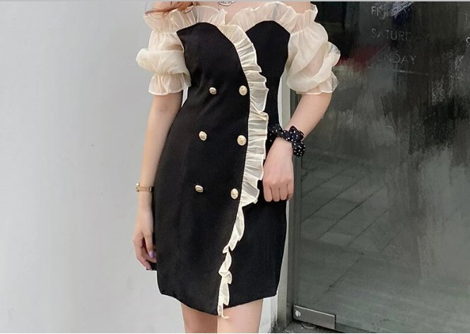 Rochie Scurtă Vintage