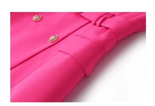 Rochie Creion Vintage Anii 40 Fuschia