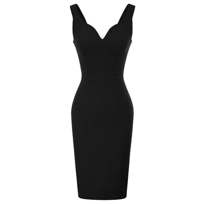 Rochie Creion Neagră De Epocă