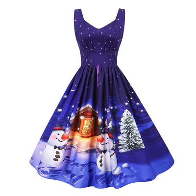 Rochie De Craciun Vintage Chalet