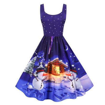 Rochie De Craciun Vintage Chalet