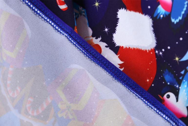 Rochie De Crăciun Vintage Bleumarin