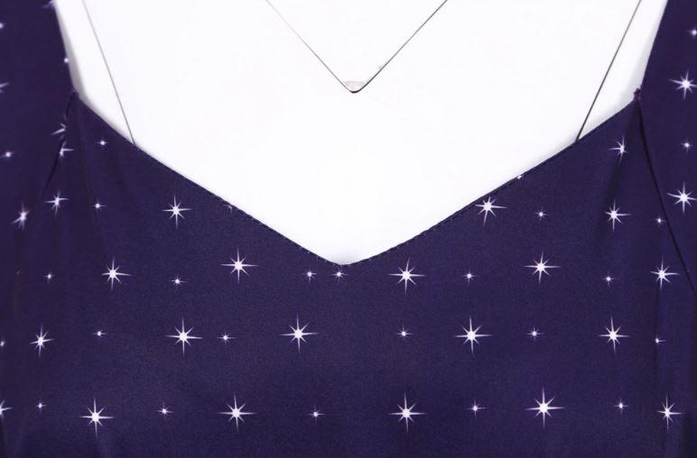 Rochie De Crăciun Vintage Bleumarin