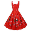 Rochie Roșie De Crăciun De Epocă