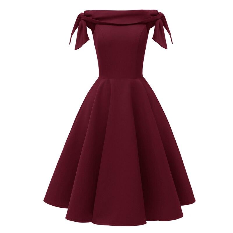 Rochie De Seara Vintage Burgundy