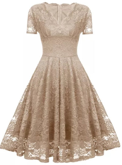 Rochie De Serviciu De Epocă Bej